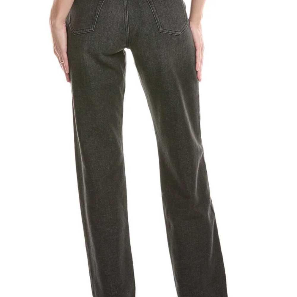 Rag & Bone Shannon Ultra Stretch High Rise Straight Jeans - Washed Black 24 - Picture 9 of 9